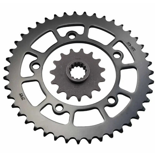 520 43T 15T Motorcycle Front Rear Sprocket For Kove 500X 500 X