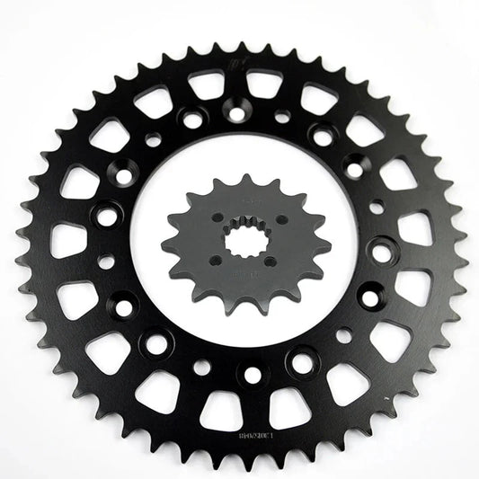 520 15T/48T Front Rear Sprocket For Honda XR650L 18-20 XR650L 93-17 XR650L 93-20