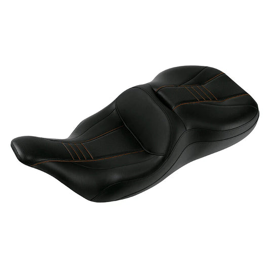 Black Driver Rider Passenger Seat Fits For Harley Electra Glide Flht 1997-2007