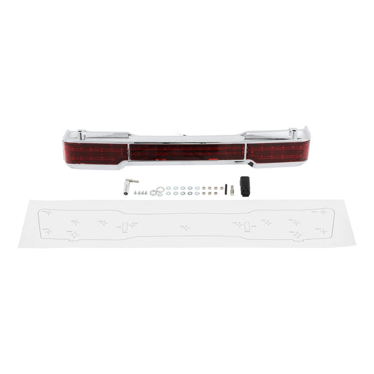 LED Tail Brake Light Trunk Classic King Trunk Fit For Harley Touring 1997-2008