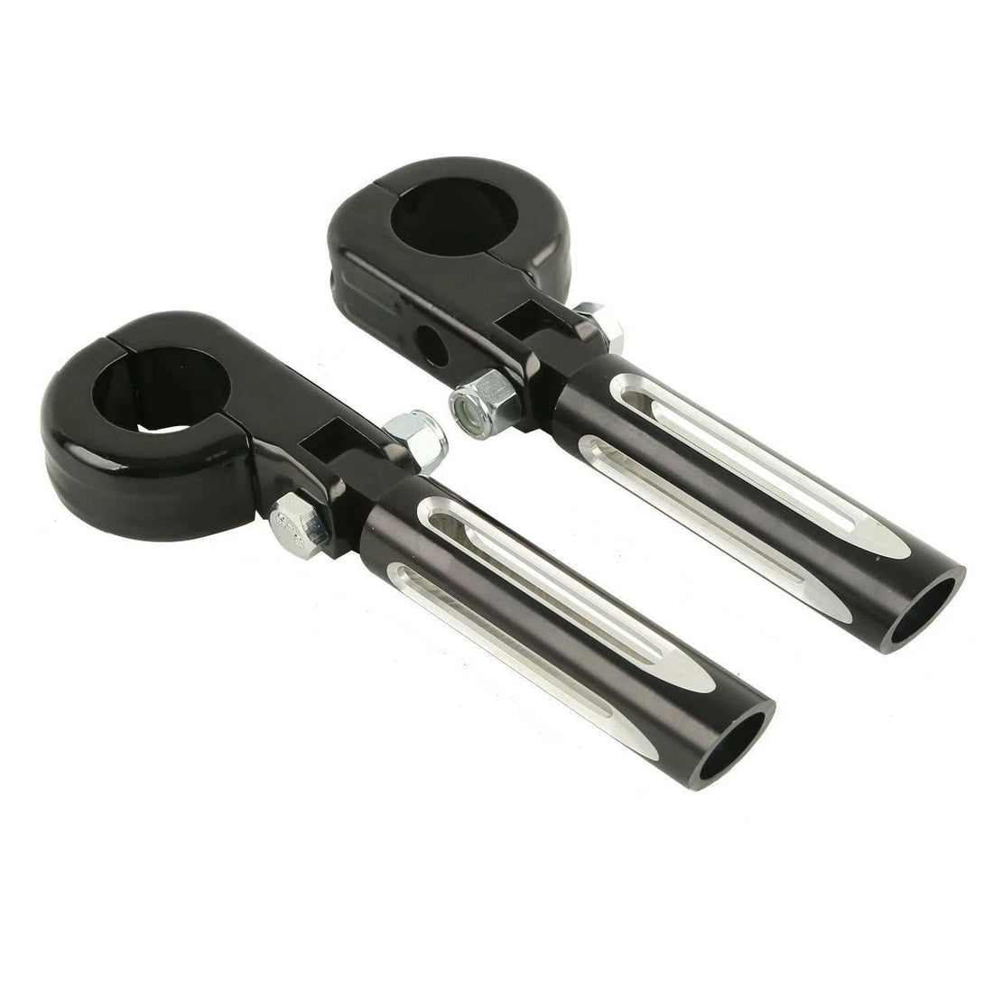 1 1/4" Highway Engine Guard Bar Footpeg Peg Mount Fit For Harley Sportster Black