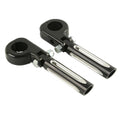 1 1/4" Highway Engine Guard Bar Footpeg Peg Mount Fit For Harley Sportster Black