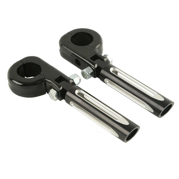 1 1/4" Highway Engine Guard Bar Footpeg Peg Mount Fit For Harley Sportster Black