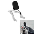 Chrome Backrest Sissy Bar W/ Luggage Rack Fit For Honda Shadow Sabre Ace 1100