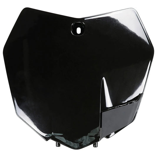 UFO Front Number Plate Black For KTM 350 XC-F 2013-2015