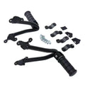 For 2015-2024 Kawasaki Vulcan S 650 VN650 Passenger Rear Foot Pegs Bracket Black