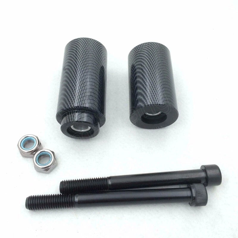 For 1996-2003 02 Kawasaki Ninja ZX7R ZX750P Frame Sliders Crash Protector Carbon