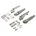 Driver Passenger Footrests Footpegs Fit For Kawasaki Ninja 650R EX650 2006-2013