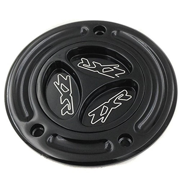 Black Keyless Fuel Caps Fits Kawasaki Ninja ZX6R/6RR ZX9R ZX10R ZX14 650R Z1000
