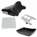 Chopped Trunk Pad Mount Base Plate Fit For Harley Touring Road Glide Fltrx 14-26