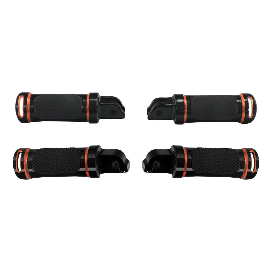 Driver & Passenger Footpegs Footrests Fit For Harley Softail Fat Bob Boy 2018-25