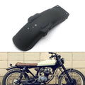 Matte Black Metal Retro Rear Fender Mudguard Cover For Honda CG125 Cafe 125