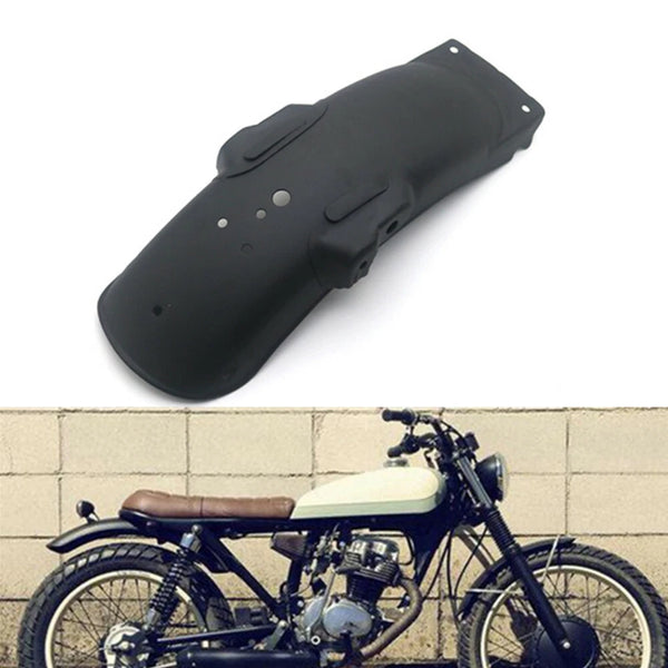 Matte Black Metal Retro Rear Fender Mudguard Cover For Honda CG125 Cafe 125