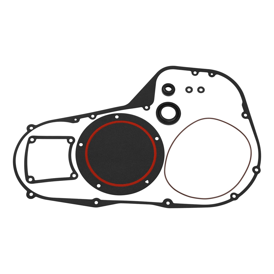 Clutch Primary Cover Gasket W/Seal Kit Fit for Harley Road King 1999-2006