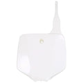 UFO Front Number Plate White For Kawasaki KLX110 2002-2009