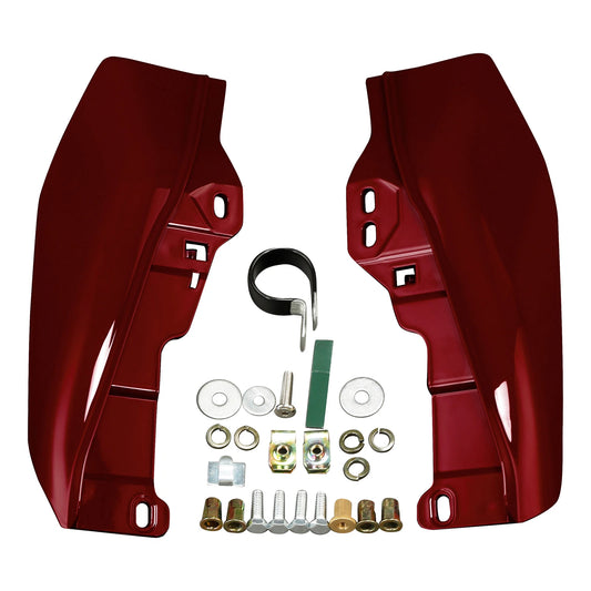 Mid Frame Deflectors Fit For Harley Touring Electra Glide 2009-2023 Billiard Red