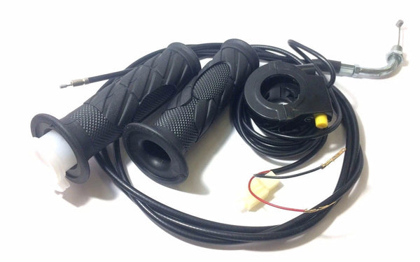 PUÑOS Del Acelerador Interruptor DE Apagado Cable 74" 33cc 43cc 49cc Scooter