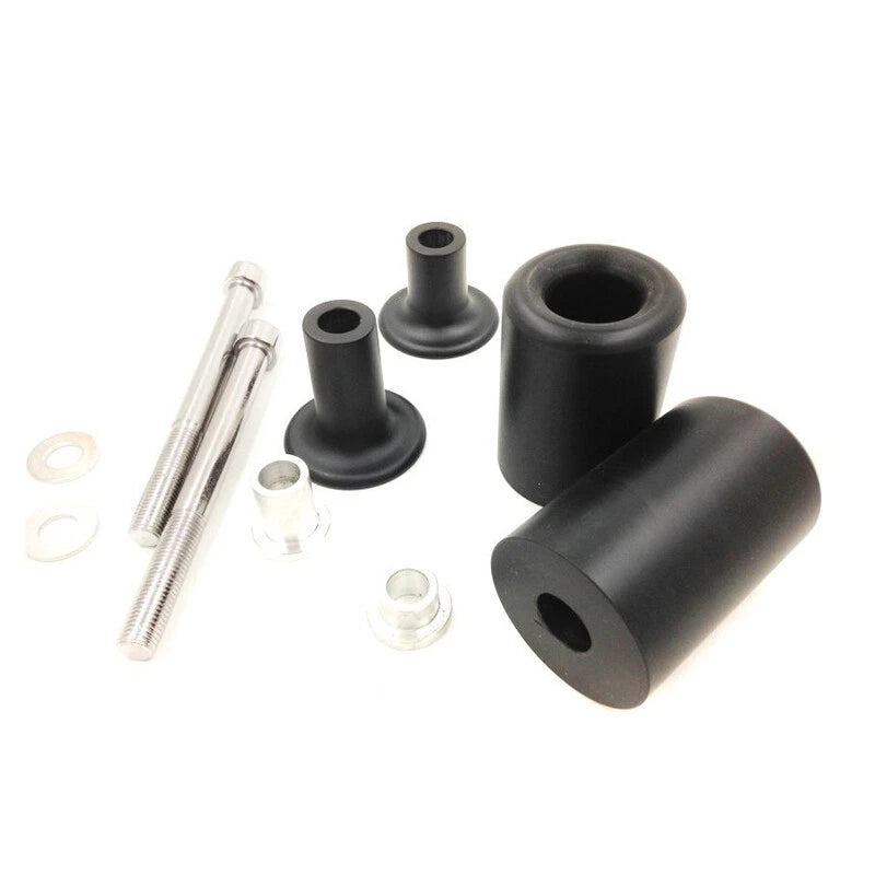 New Kawasaki Ninja ZX6R/ZX636 Frame Crash Falling Protector Fit 2013-2014 Black