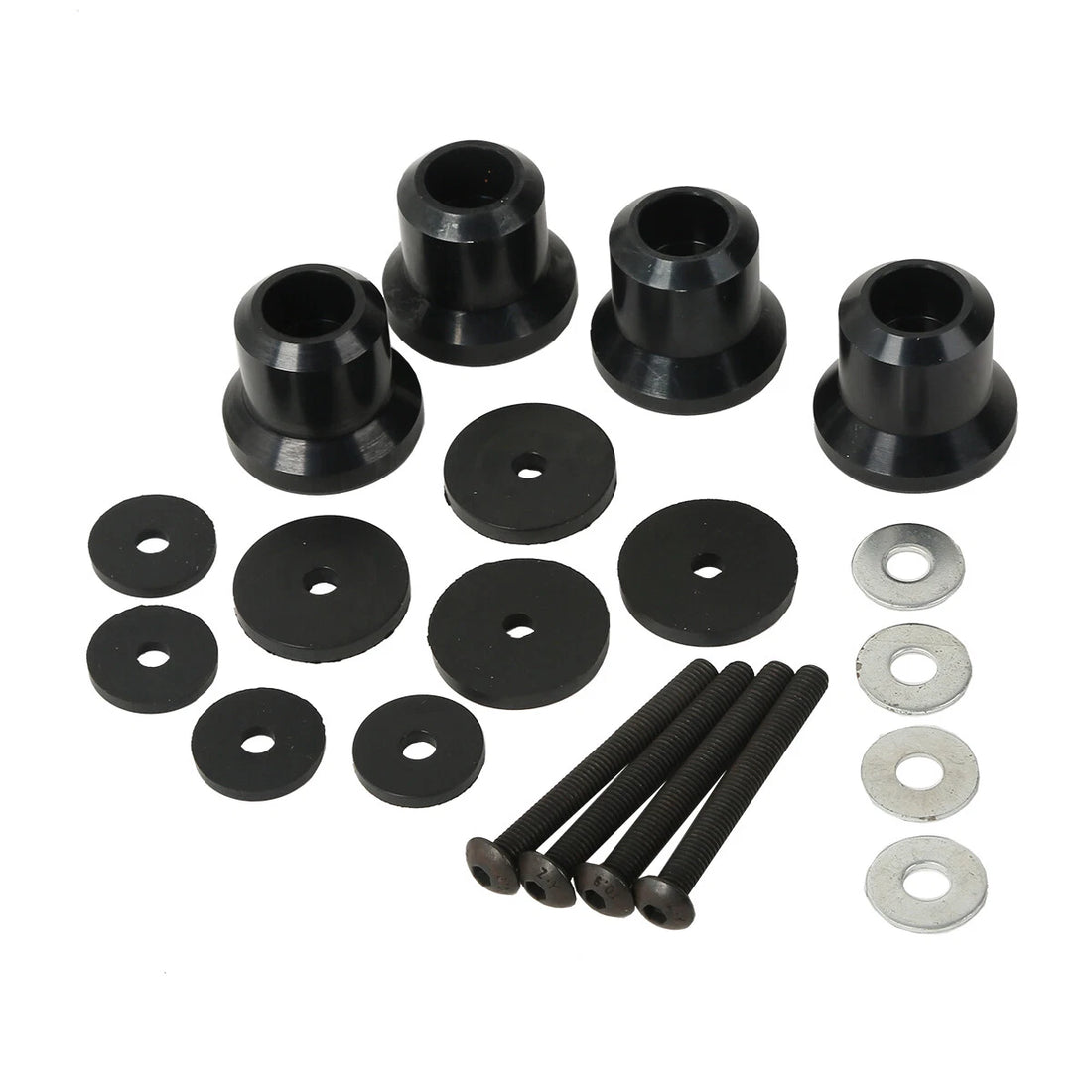5/8" Black Luggage Trunk Rack Risers Fit For Honda Goldwing 1800 GL1800 2001-17