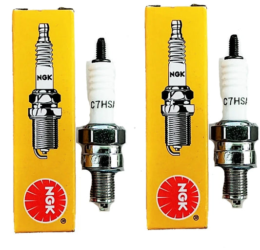 Pair OF Ngk Spark Plugs For Coleman JL50QT-14 49CC 50CC Street Scooter Moped New