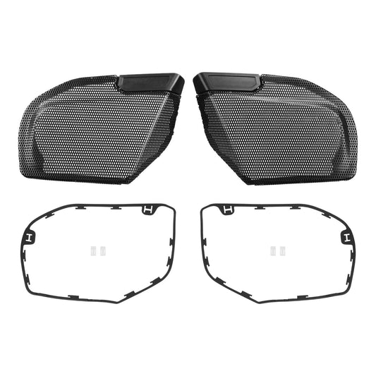 Front Fairing Speaker Grills Mesh Covers Fit For Harley Cvo Road Glide 2023-2025