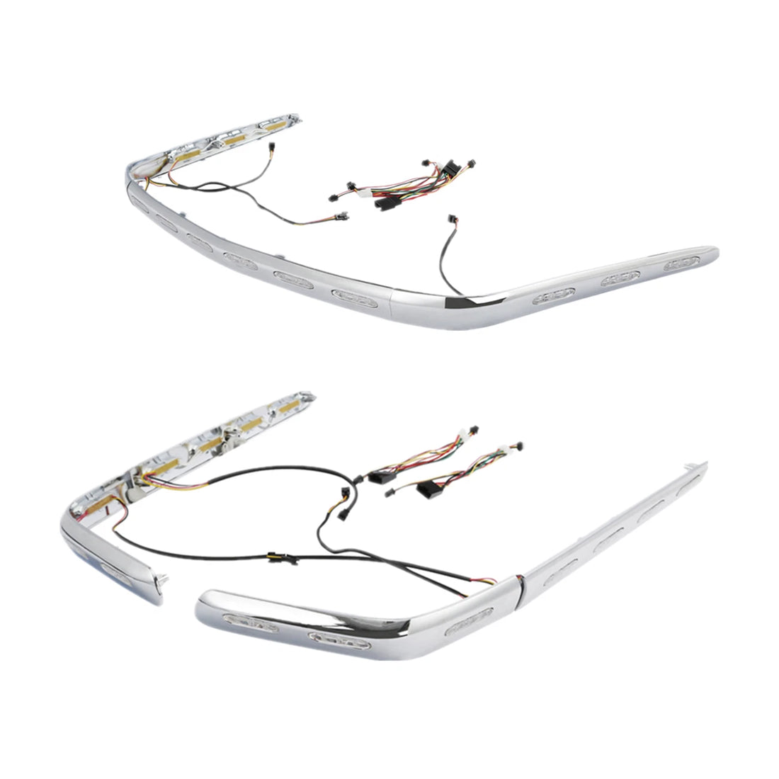 Trunk & Saddlebag Decoration Trim LED Light Clear Fit For Honda GL1800 2001-2011
