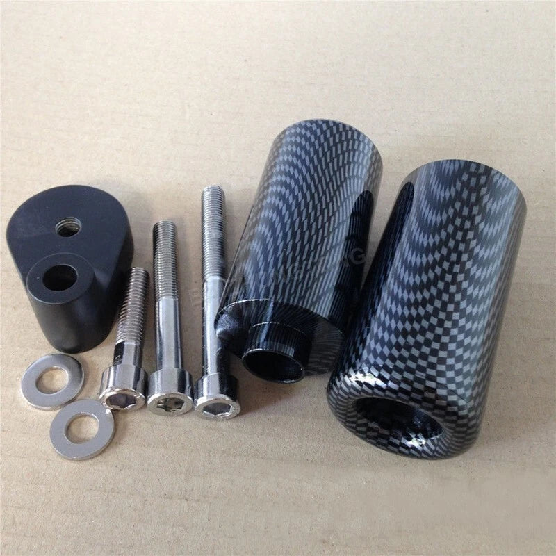 Fit 2003-2009 Yamaha Yzf R6/YZF R6S Frame Sliders Crash Protector Carbon Color