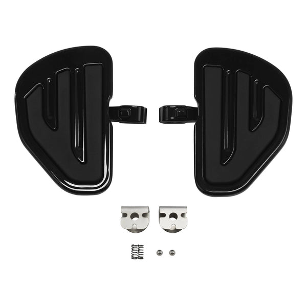 Black Rear Passenger Floorboard Footboard Fit For Indian Scout Sixty Bobber 2025
