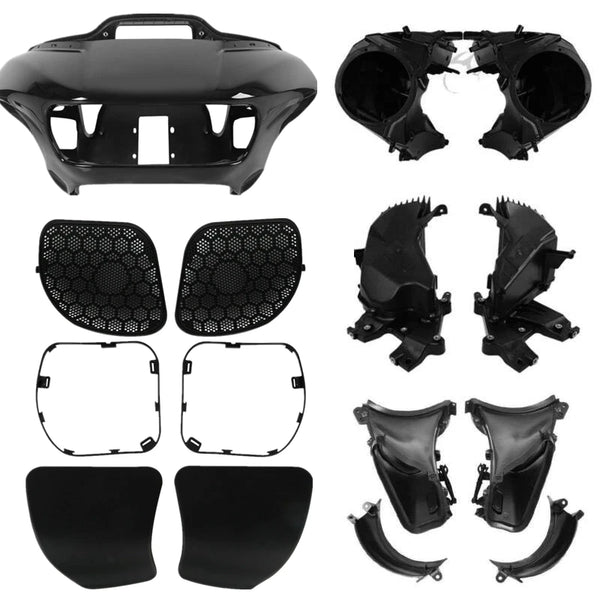 Fairing Speaker Grill Glove Box Air Duct Fit For Harley Touring Road Glide 15-24