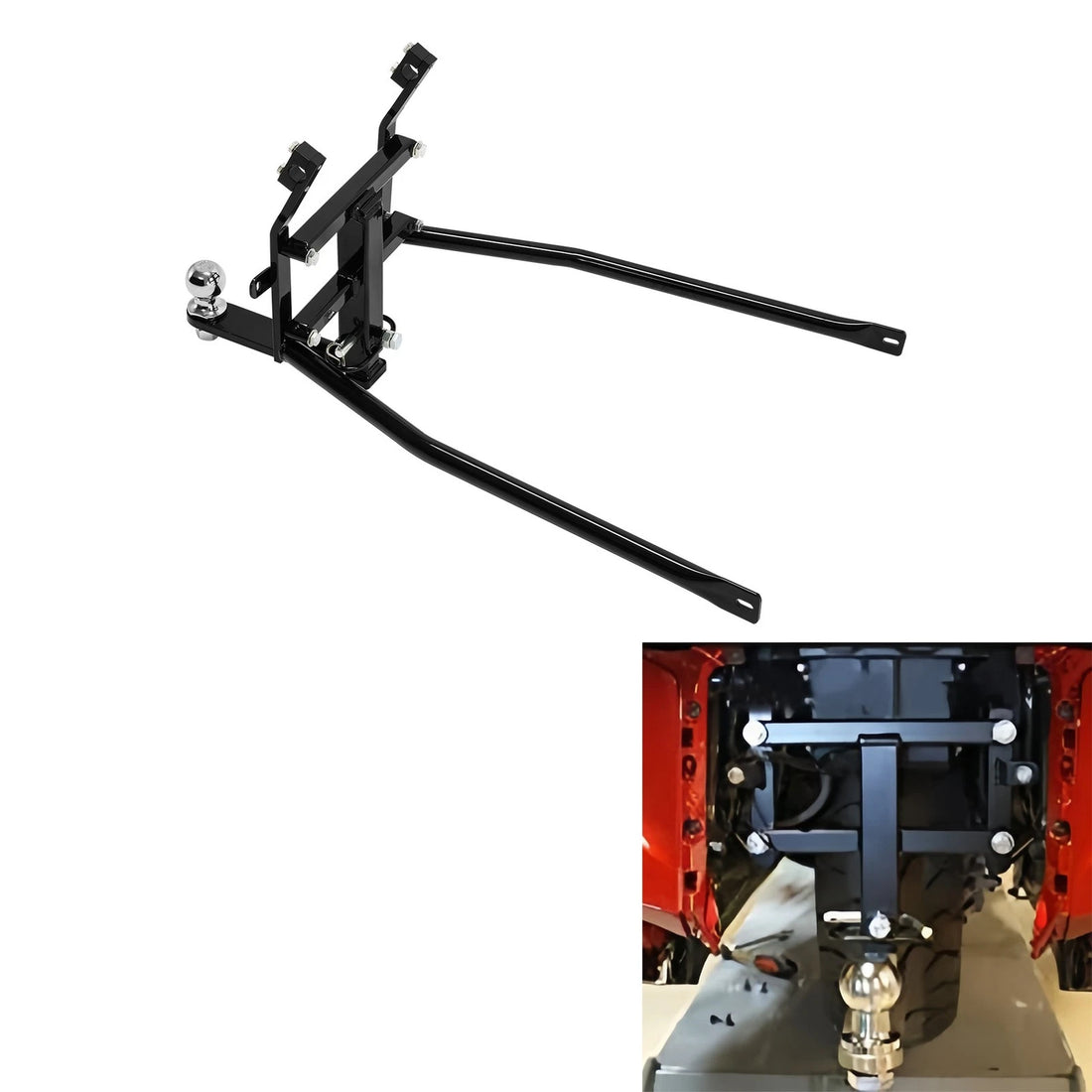 Vertical Receiver Trailer Hitch Fit For Honda Goldwing 1800 GL1800 2012-2017 16