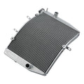 Silver Radiator Cooler Cooling Fit For Kawasaki Ninja ZX-6R ZX6R 2009-2012 10 11