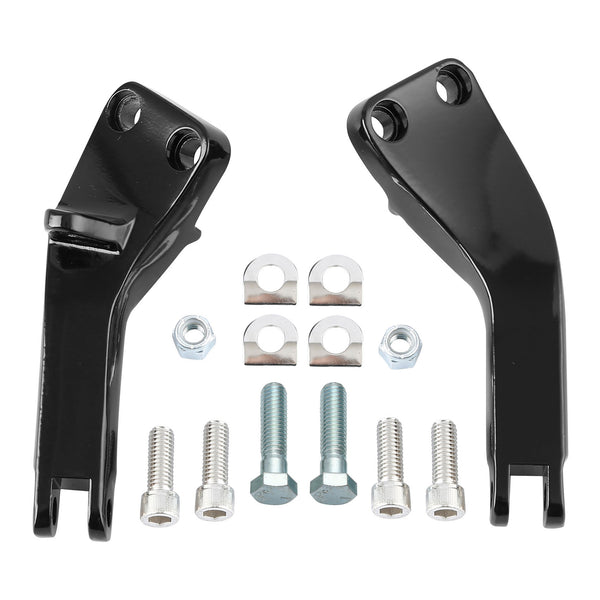 Tcmt Passenger Foot Peg Mounting Brackets For Harley Dyna Wide Glide 2006-2017
