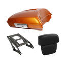 Razor Trunk Pad Mount Rack Fit For Harley Street Glide Flhx 14-25 Amber Whiskey