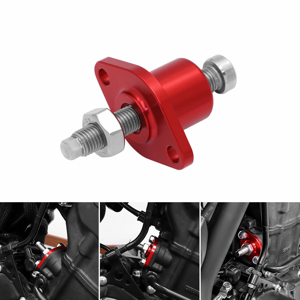 Red Manual Cam Chain Tensioner For Honda CRF 150 230 250 CRF450R CRF450X RX RL F