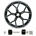 21" Front Wheel Rim & Dual Disc Hub Fit For Harley Street Road Glide 1997-2021