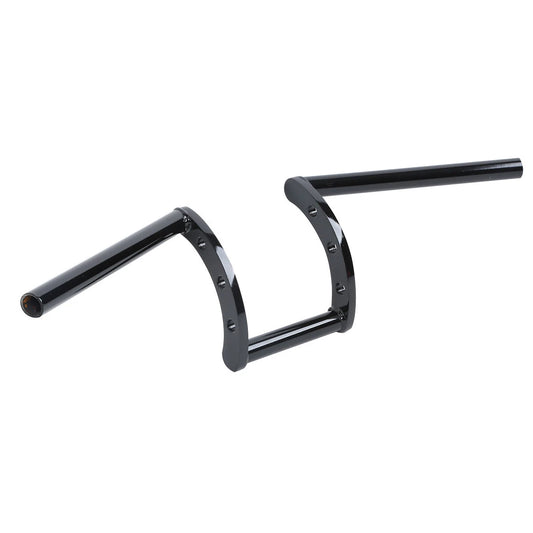 Handlebars 1" Z Fit For Harley Custom Bobber Softail Dyna Sportster XL883 Black