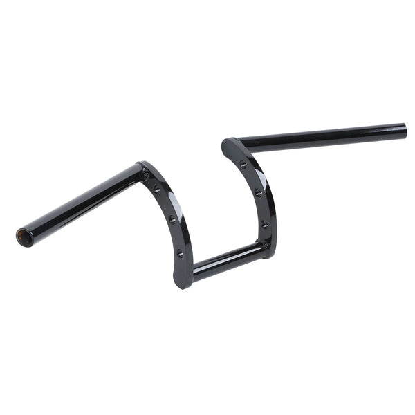 Handlebars 1" Z Fit For Harley Custom Bobber Softail Dyna Sportster XL883 Black