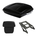 Razor Trunk Backrest Mount Rack Fit For Harley Road Glide 2014-2026 Black Denim