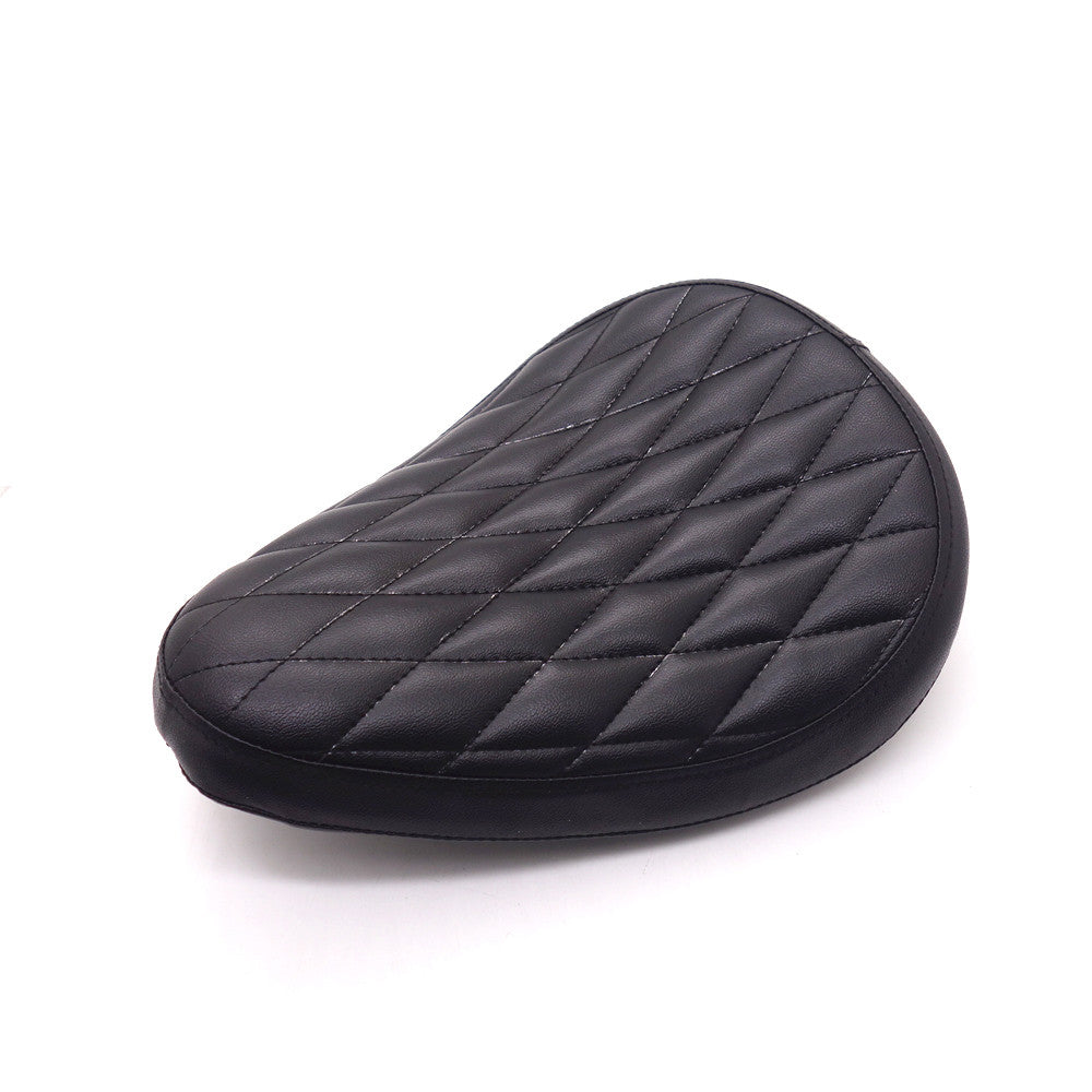 Black Diamond Solo Driver Seat For Harley Sportster Chopper Bobber Custom 650 CB