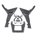 Side Fairings Spoiler Cover Fit For Harley Road Glide 17+ Gauntlet Gray Metallic