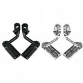 1 1/4" 32mm Long Angled Highway Engine Guard Footpegs Pegs Mount Fit For Harley