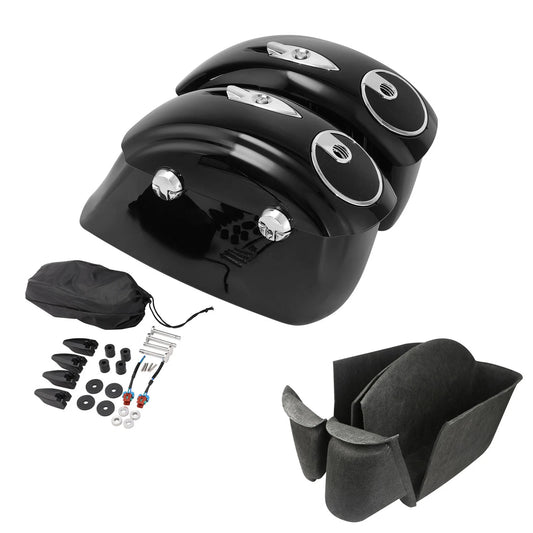Saddlebag Electronic Latch Audio + Liners For Indian Chieftain Roadmaster