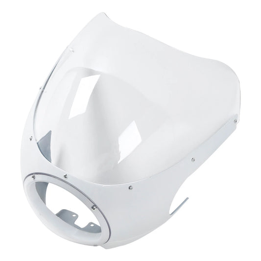 5 3/4" Cut Out Headlight Fairing Windshield Fit For Harley Sportster XL Dyna