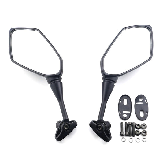Left & Right Rearview Mirrors For Honda CBR600F4 CBR600F4i 1999-2006 Black