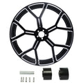 23" Front Wheel Rim Dual Disc Wheel Hub Fit For Harley Touring ABS Models 97-21