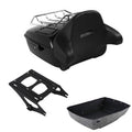 King Tour Trunk Luggage Pad Backrest Mount Rack Fit For Harley Touring 2014-2026