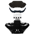 Inner & Outer Fairing Windshield Trim Fit For Harley Road Glide 2004-2013