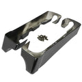 Vivid Black Stretched Extended SaddleBag Extension For Harley Touring 1994-2013