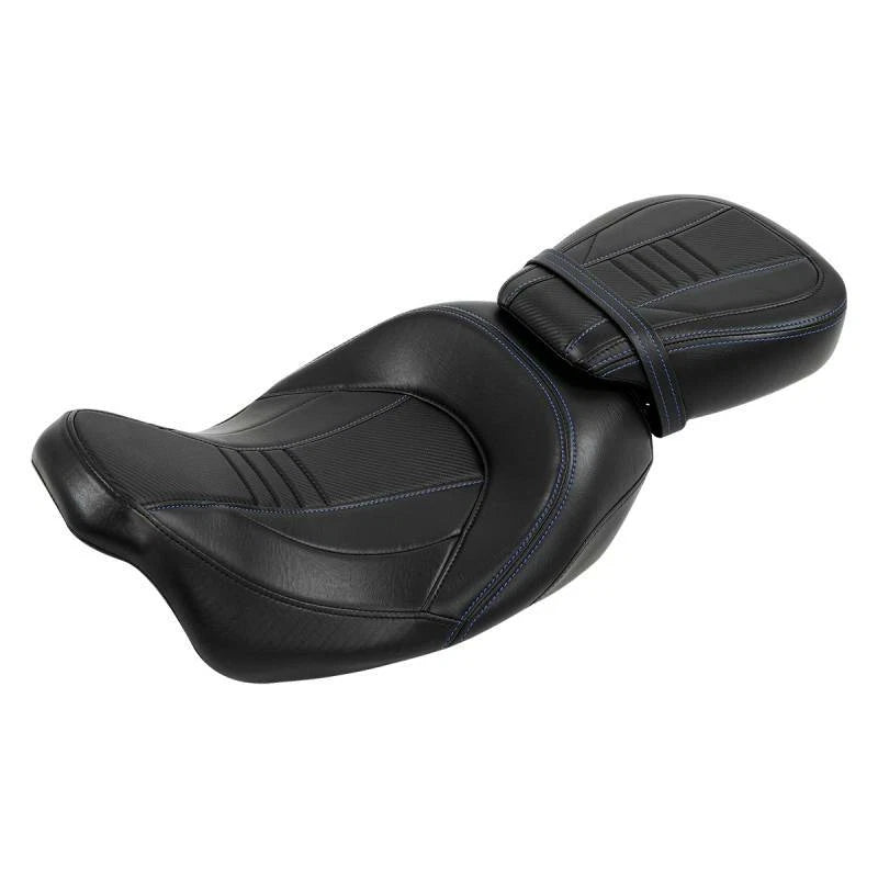 Driver & Passenger Seat Pillion Fit For Harley Touring Road King Glide 2009-2023