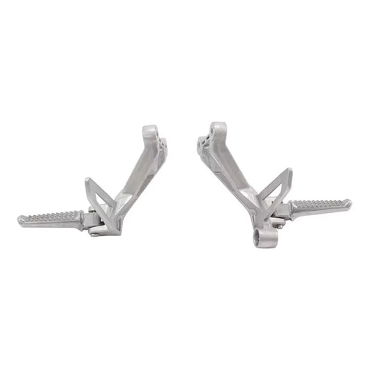 Silver Passenger Rear Foot Pegs Bracket For Honda CB500F CBR500R 2016 2017-2025